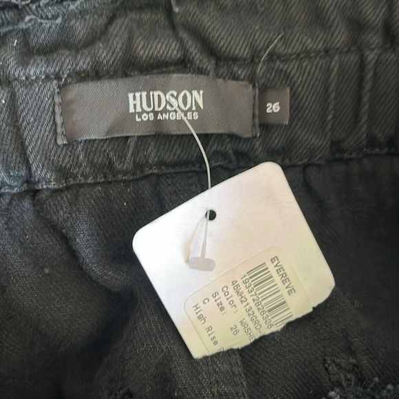 NWT Hudson Jeans Remi High Rise Paperbag Straight - Picture 11 of 12